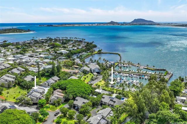 a view of a lake with a mountain in the background