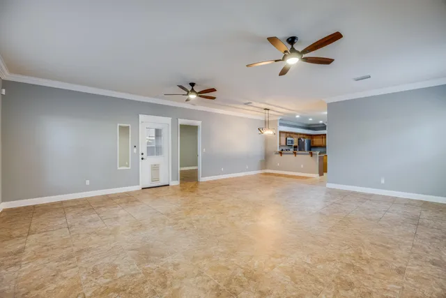 a view of empty room