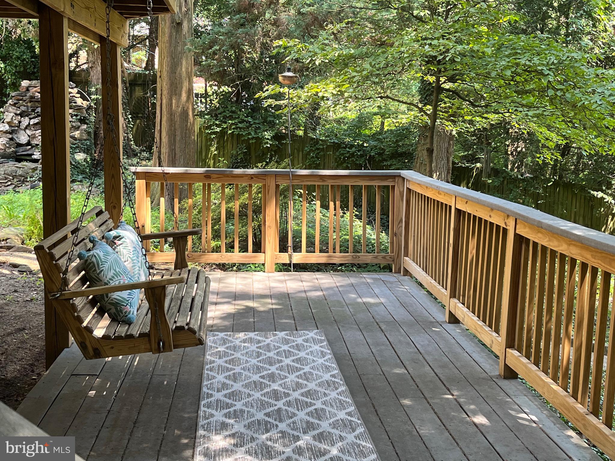 6211 Ridgeview Avenue Baltimore, MD 21206 - Photo 72 of 88 BOTTOM PORCH WITH SWING