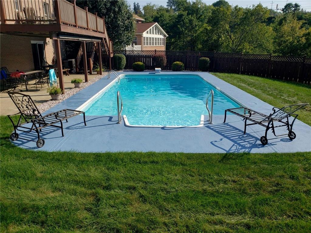 220 Tiffany Irwin, PA 15642 - Photo 36 of 39 a view of a backyard with a sitting area