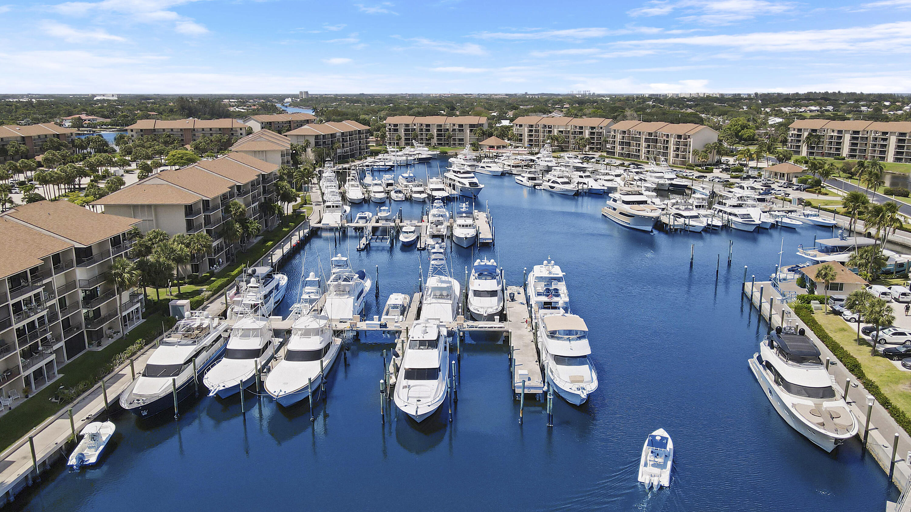 1301 Seafarer Circle, Unit 105 Jupiter, FL 33477 - Photo 34 of 37 Marina Aerial