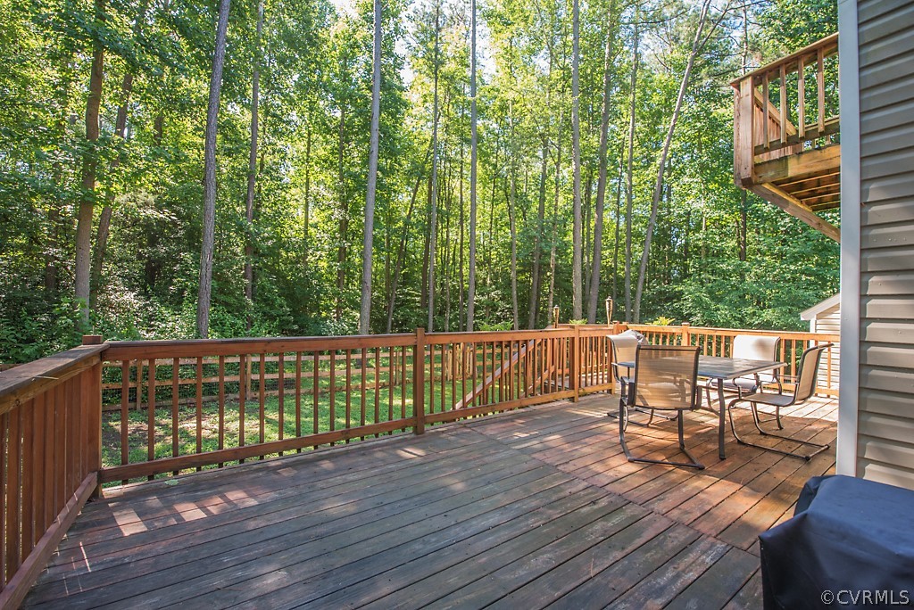 12109 Bundle Road Chesterfield, VA 23838 - Photo 27 of 31 Huge deck provides plenty of space for entertainin