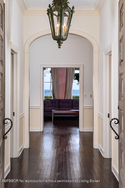 89 Middle Road Palm Beach, FL 33480 - Photo 9 of 23 a view of entryway with wooden floor