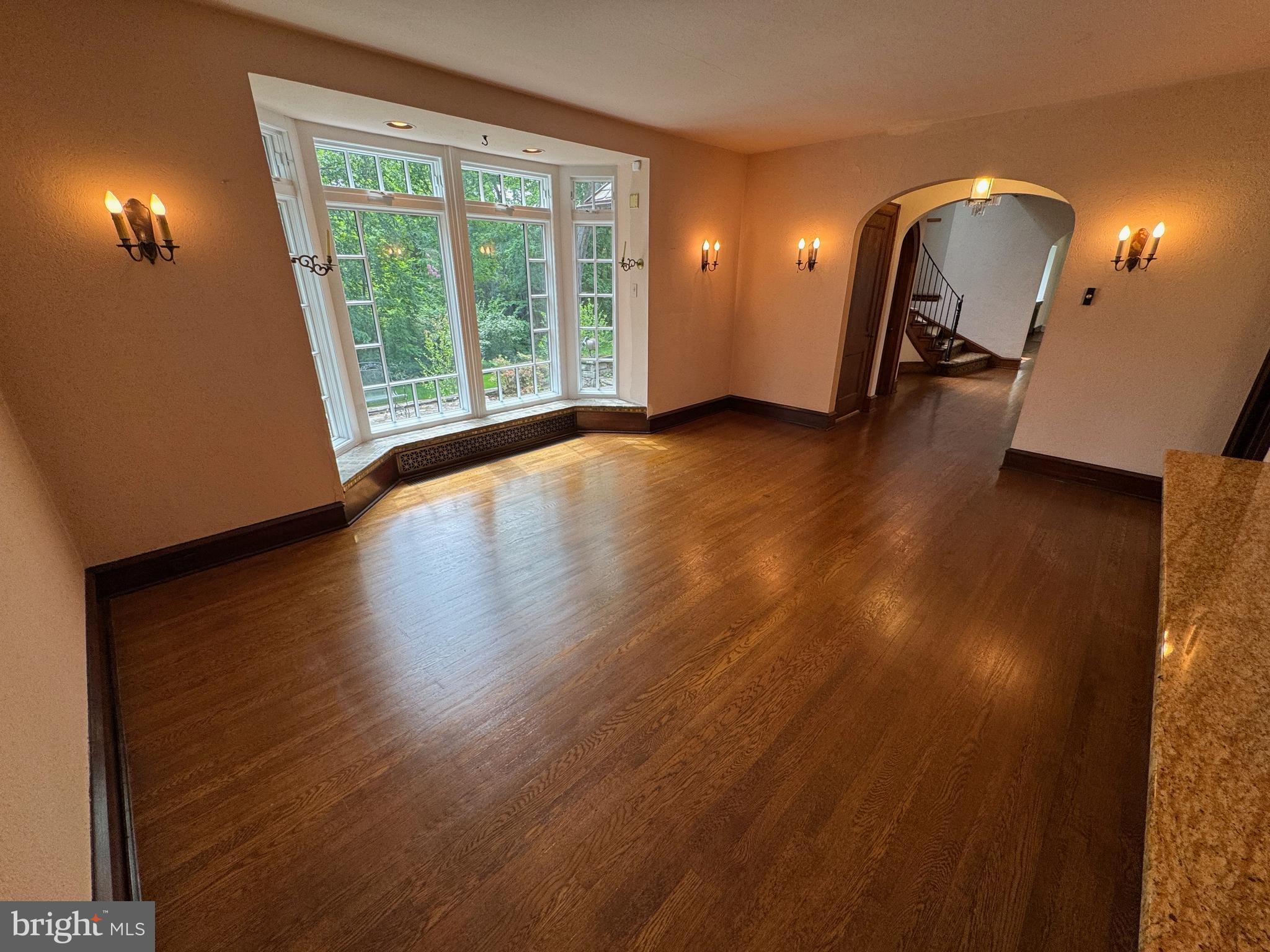 1217 Medford Road Wynnewood, PA 19096 - Photo 32 of 92 Floor to Ceiling Bay Window in Dining Room