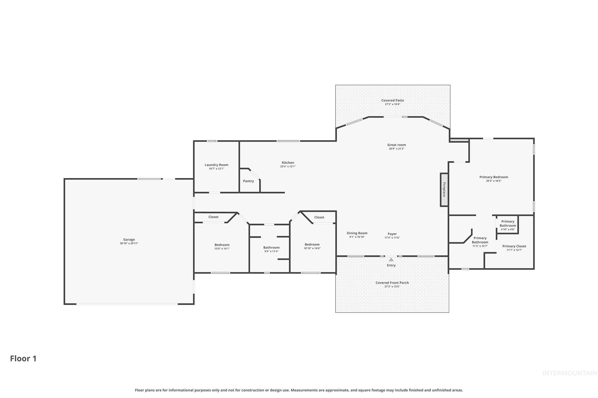 339 Airport Road Weiser, ID 83672 - Photo 49 of 49 Floor plan