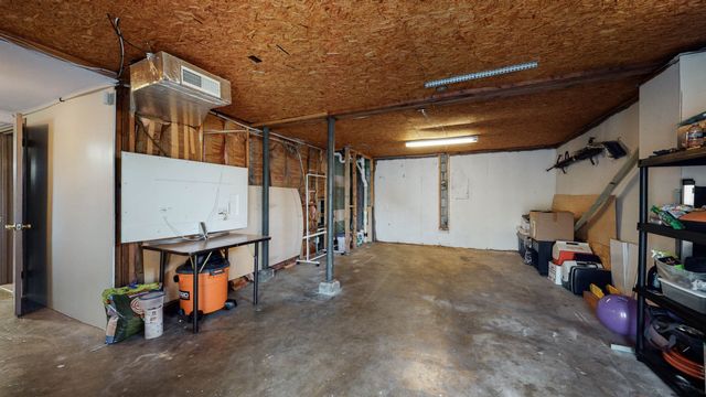 a view of storage and utility room