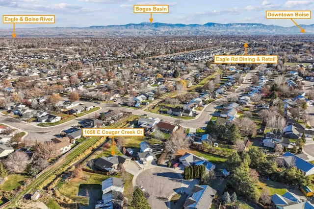 $479,999 | 1050 East Cougar Creek Court, Meridian, ID 83646