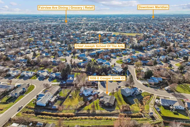 $479,999 | 1050 East Cougar Creek Court, Meridian, ID 83646