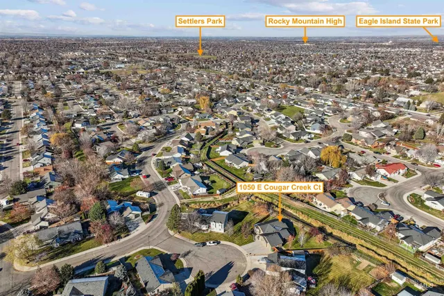 $479,999 | 1050 East Cougar Creek Court, Meridian, ID 83646