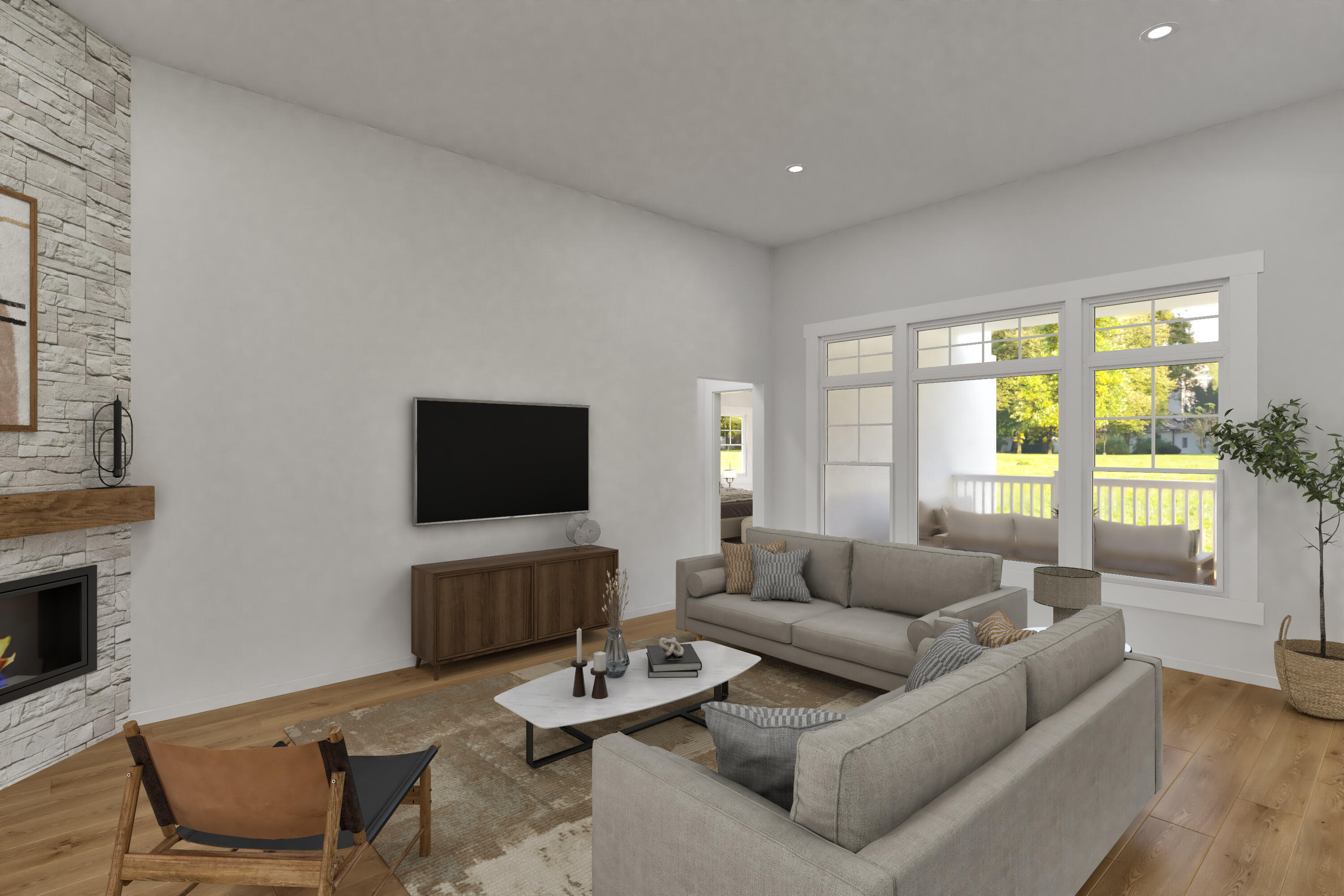 599 Pioneer Court, Unit 23 RIGHT Oconomowoc, WI 53066 - Photo 4 of 15 Living room