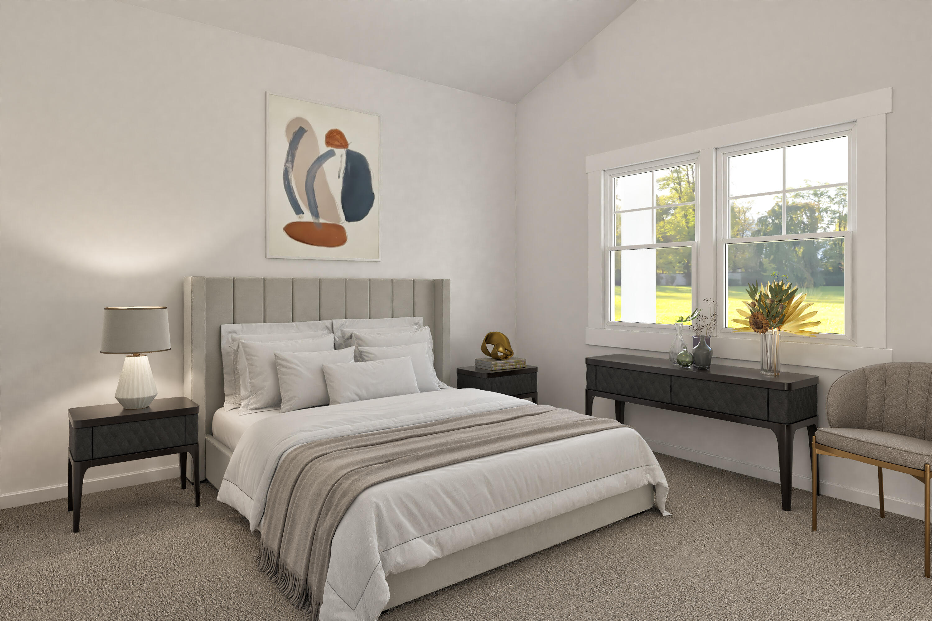 599 Pioneer Court, Unit 23 RIGHT Oconomowoc, WI 53066 - Photo 7 of 15 primary bedroom