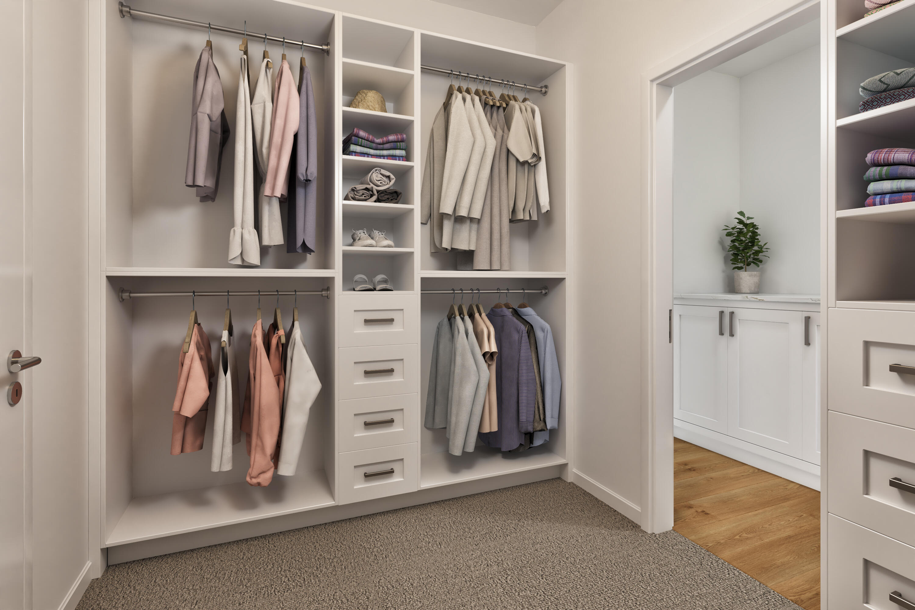 599 Pioneer Court, Unit 23 RIGHT Oconomowoc, WI 53066 - Photo 9 of 15 primary walk in closet