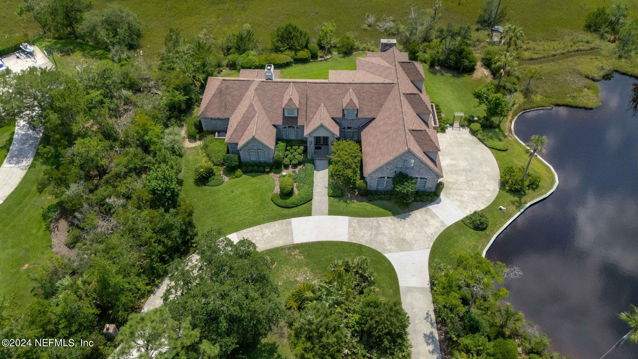 24629 Deer Trace Drive Ponte Vedra Beach, FL 32082 - Photo 12 of 45 an aerial view of a house