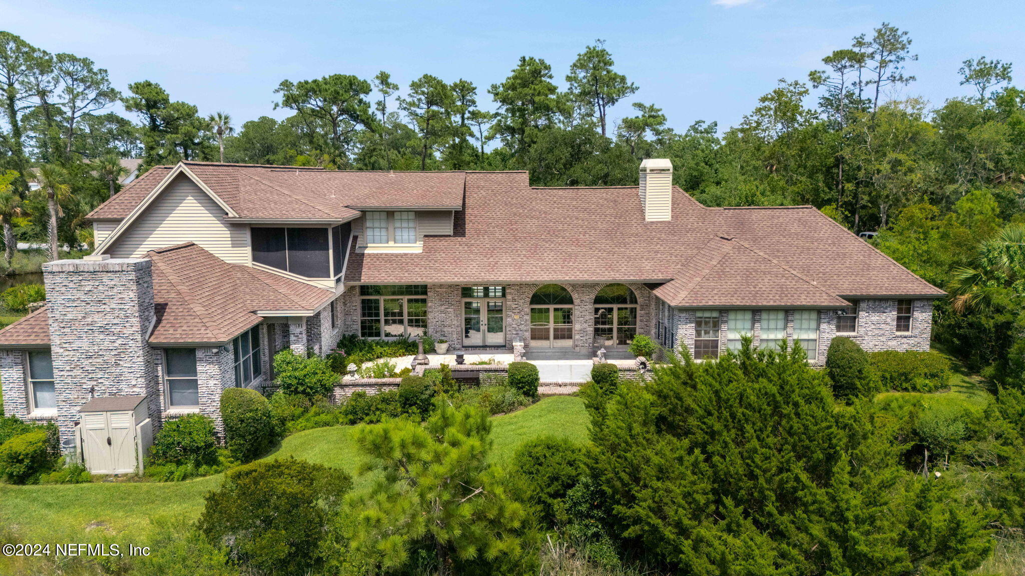 24629 Deer Trace Drive Ponte Vedra Beach, FL 32082 - Photo 21 of 45 a aerial view of a house