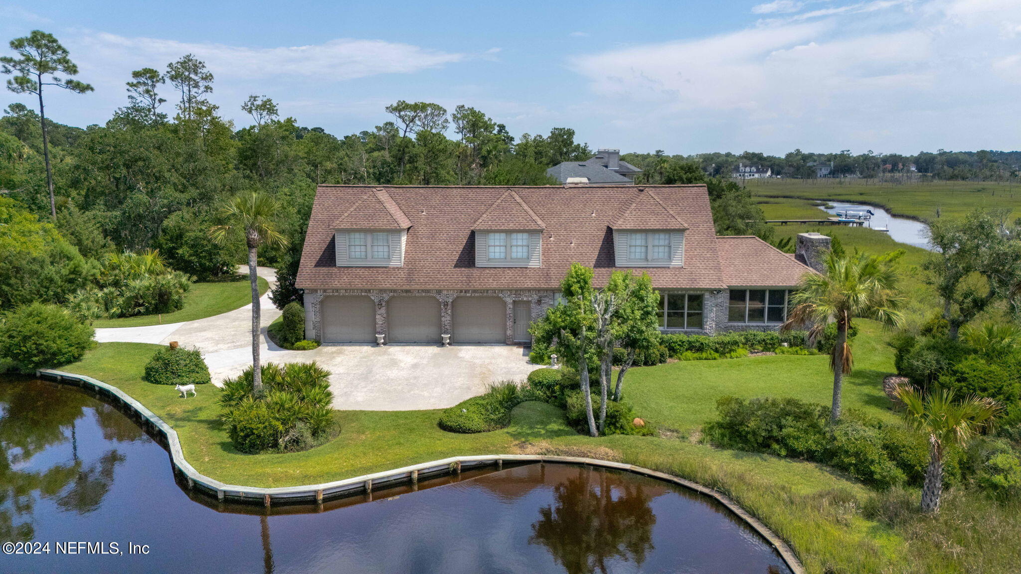 24629 Deer Trace Drive Ponte Vedra Beach, FL 32082 - Photo 23 of 45 an aerial view of a house