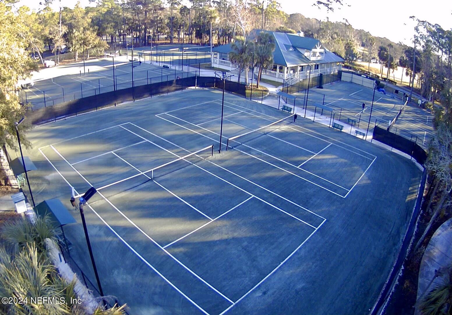 24629 Deer Trace Drive Ponte Vedra Beach, FL 32082 - Photo 35 of 45 a view of a tennis court