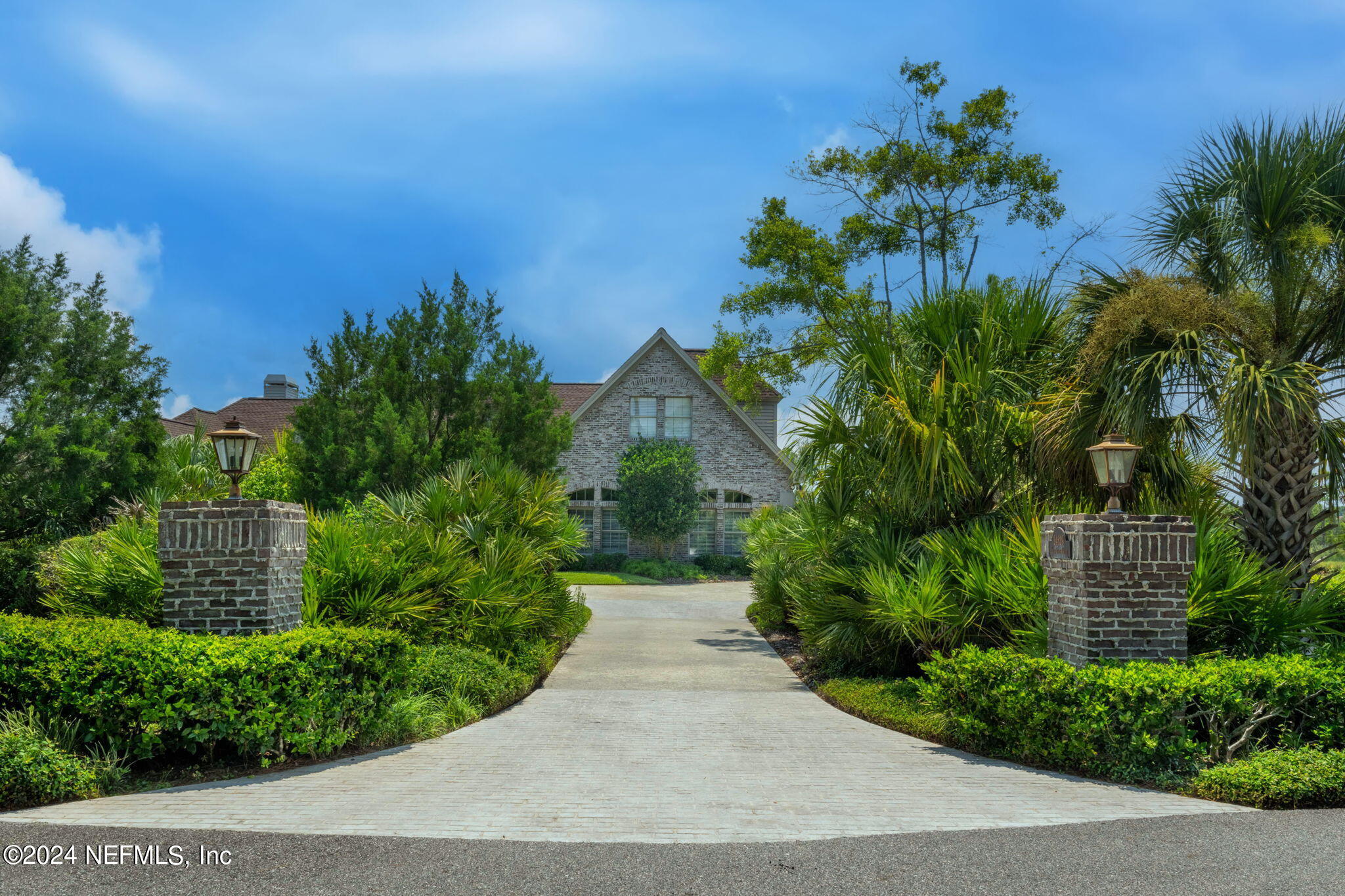 24629 Deer Trace Drive Ponte Vedra Beach, FL 32082 - Photo 5 of 45 a view of a garden with plants and a palm tree