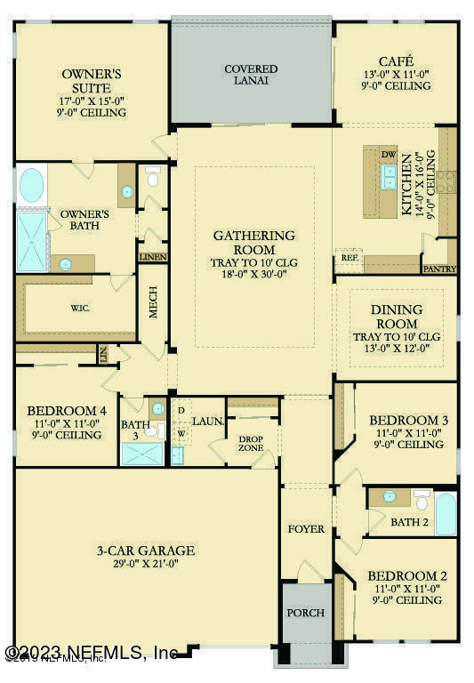 577 Aspen Leaf Drive Jacksonville, FL 32081 - Photo 106 of 106 577 Aspen Leaf Floor Plan