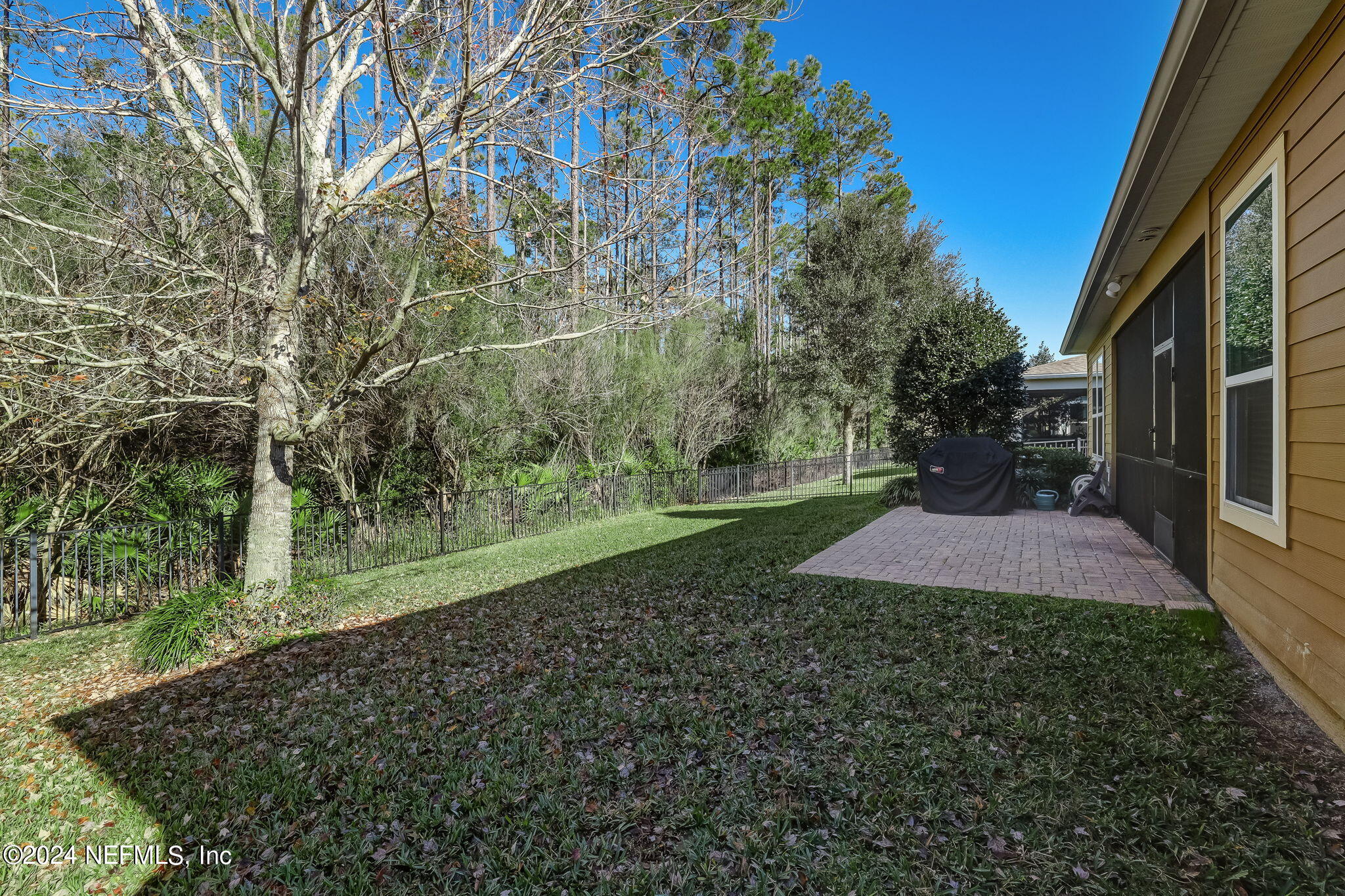 577 Aspen Leaf Drive Jacksonville, FL 32081 - Photo 33 of 106 a view of a yard with plants and trees