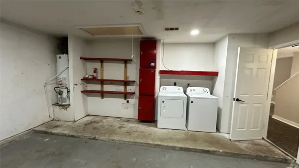 a view of garage