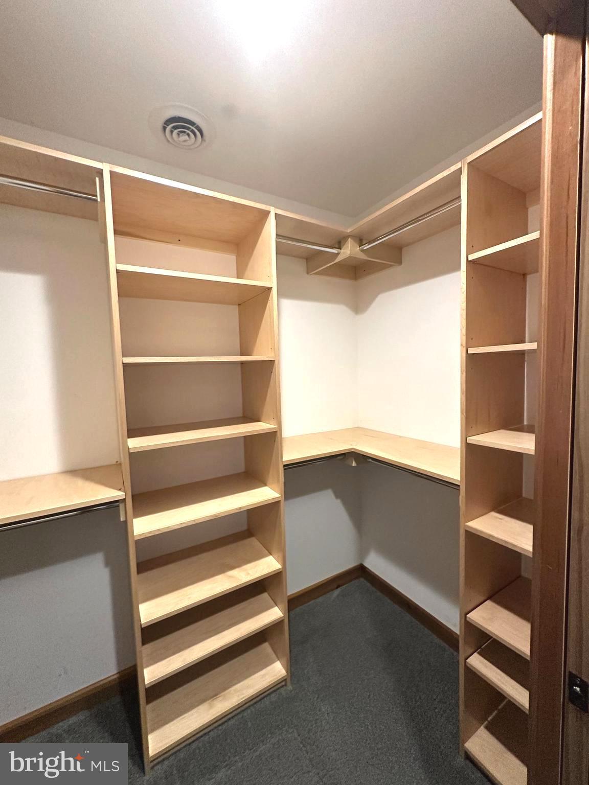 3720 Basford Road Frederick, MD 21703 - Photo 21 of 38 a view of walk in closet with empty racks