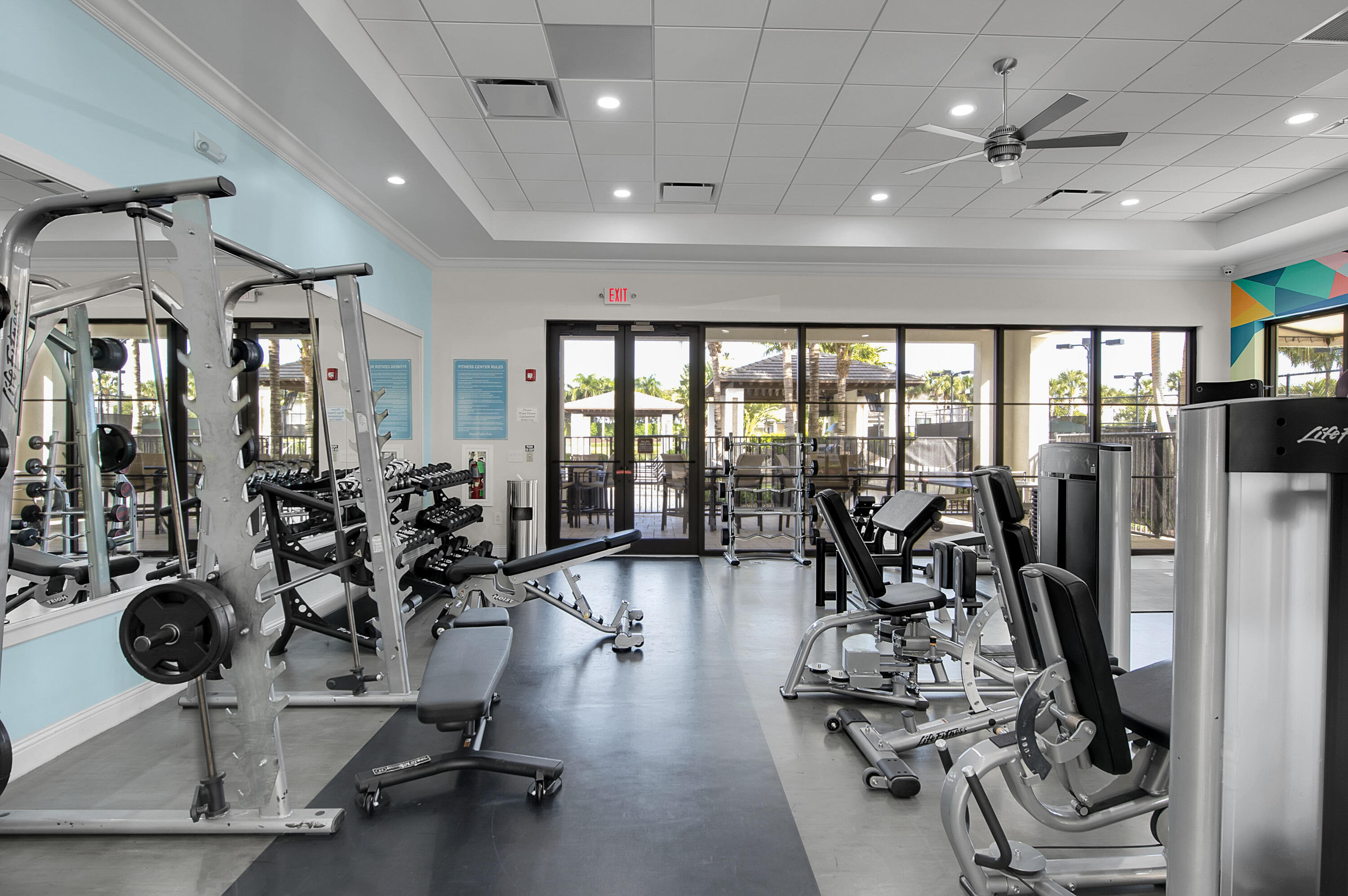 7480 Northwest 26th Way Boca Raton, FL 33496 - Photo 106 of 111 a view of a room with gym equipment