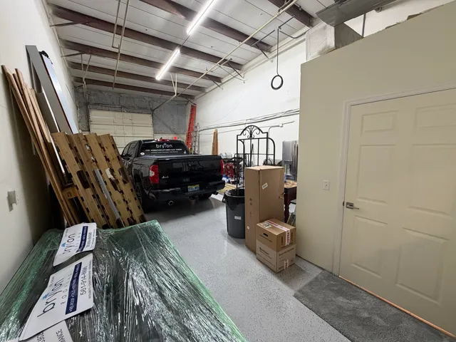 a view of storage and utility room