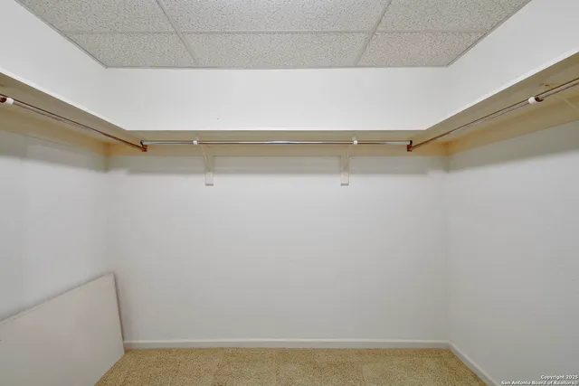 a view of walk in closet