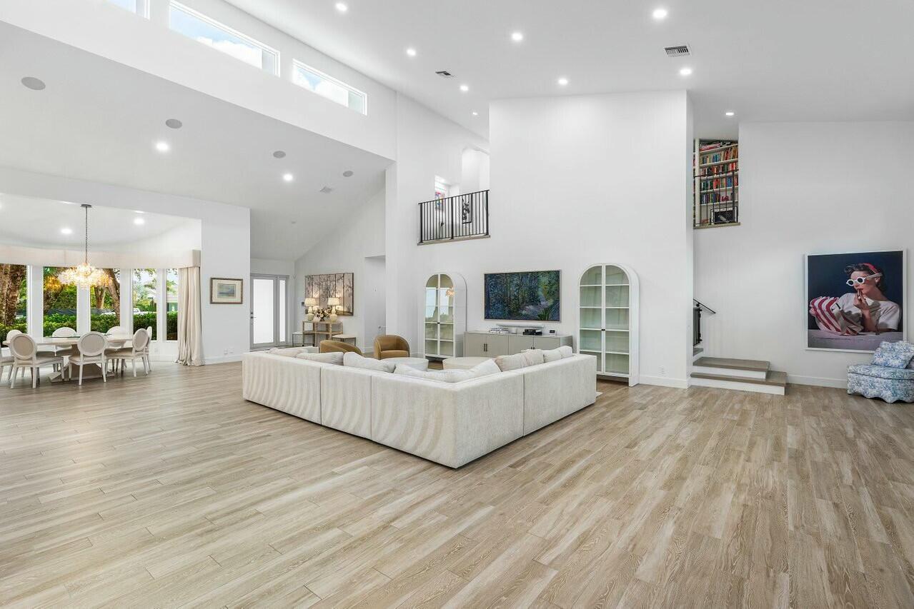 4356 Kasso Circle Boca Raton, FL 33487 - Photo 13 of 72 a living room with furniture and a wooden floor
