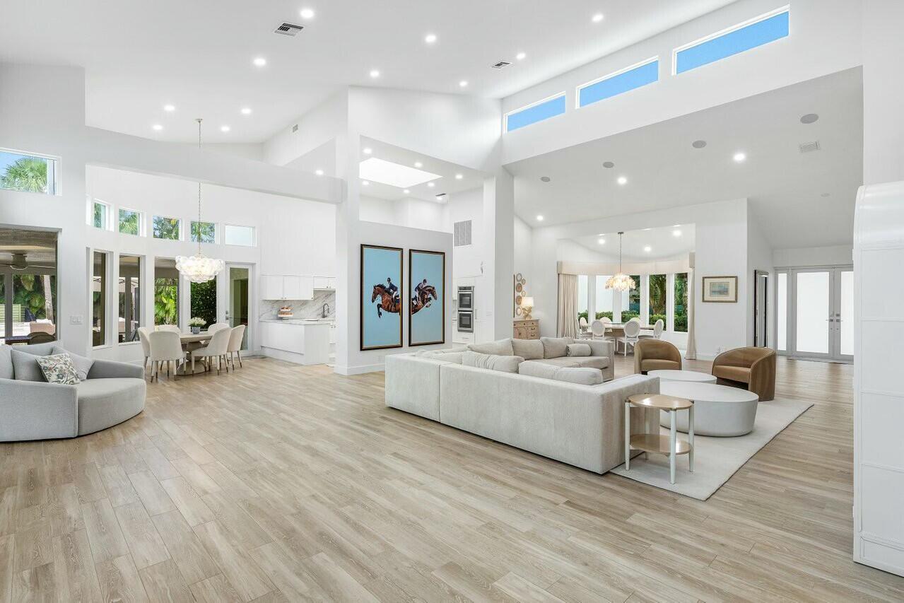 4356 Kasso Circle Boca Raton, FL 33487 - Photo 14 of 72 a living room with furniture and a wooden floor