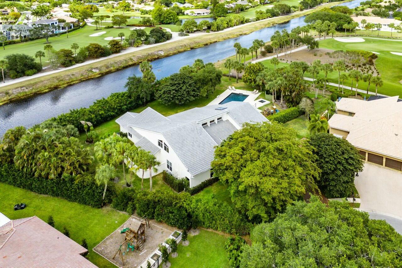 4356 Kasso Circle Boca Raton, FL 33487 - Photo 47 of 72 an aerial view of a house with a garden