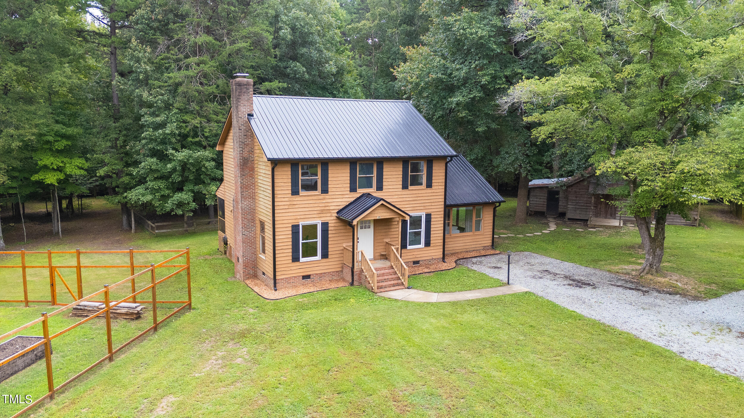 8801 Highway 157 Rougemont, NC 27572 - Photo 1 of 60 an aerial view of a house