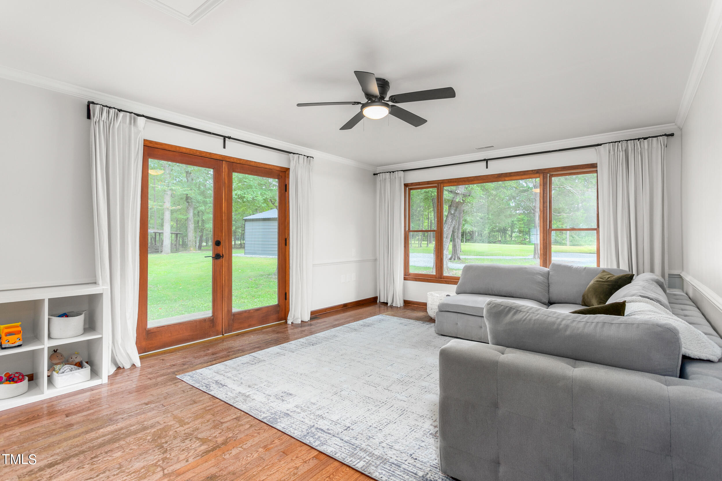 8801 Highway 157 Rougemont, NC 27572 - Photo 14 of 60 a living room with furniture and a large window