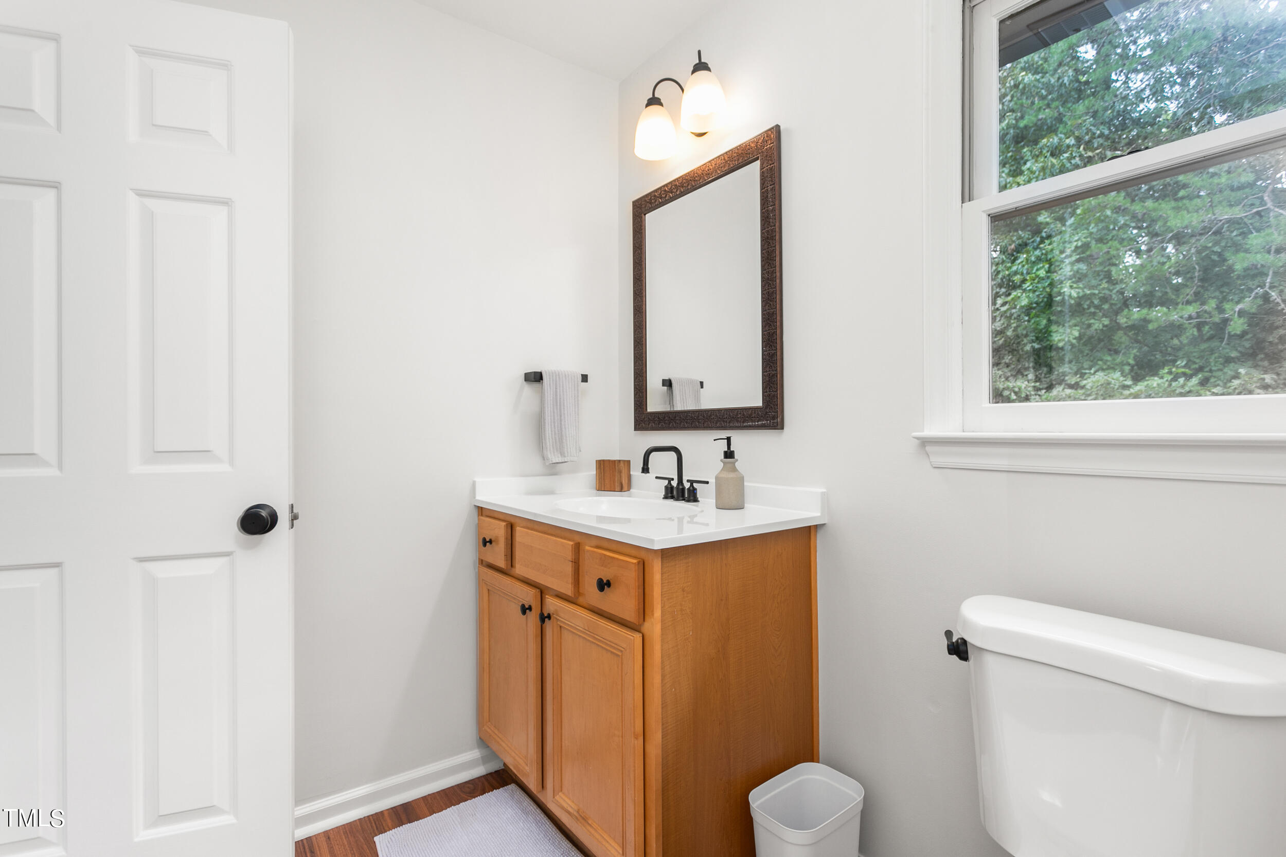 8801 Highway 157 Rougemont, NC 27572 - Photo 28 of 60 a bathroom with a sink toilet and mirror