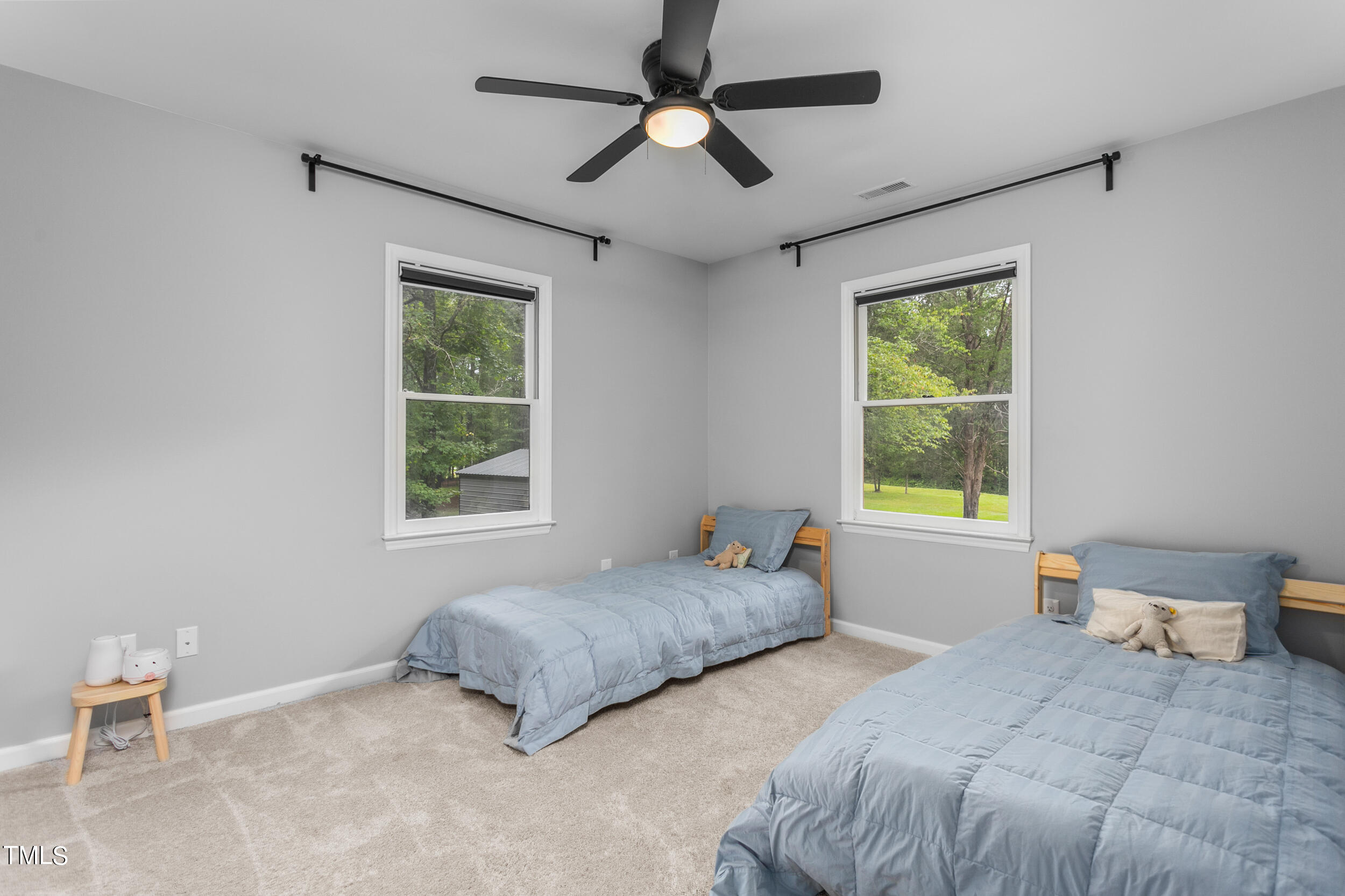 8801 Highway 157 Rougemont, NC 27572 - Photo 29 of 60 a bedroom with a bed and a window