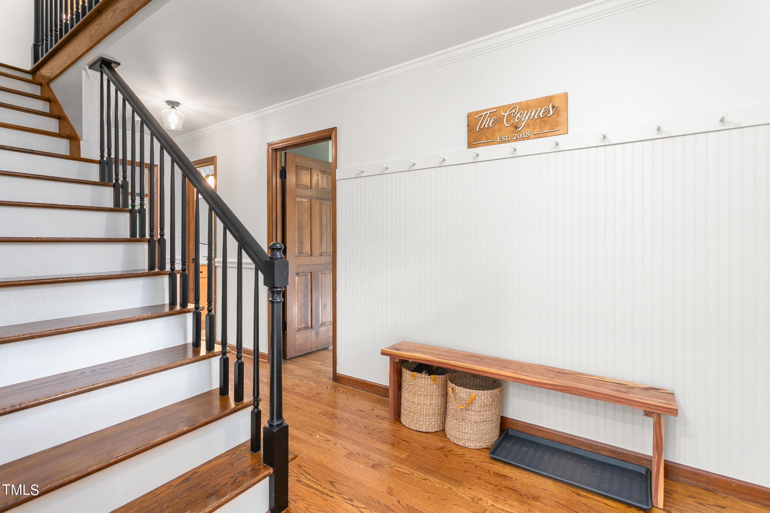 8801 Highway 157 Rougemont, NC 27572 - Photo 5 of 60 a view of entryway with wooden floor