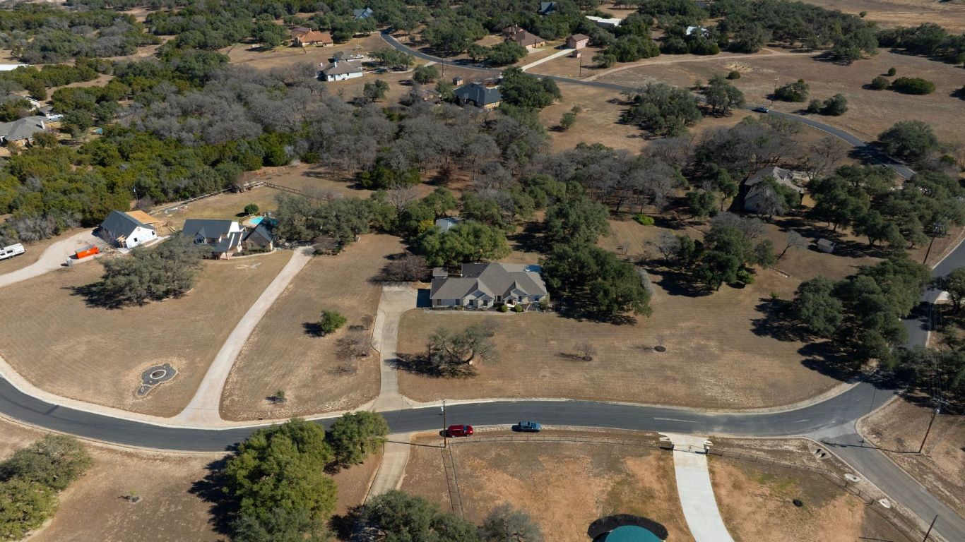 200 High River Ranch Drive Liberty Hill, TX 78642 - Photo 34 of 39 an aerial view of a house