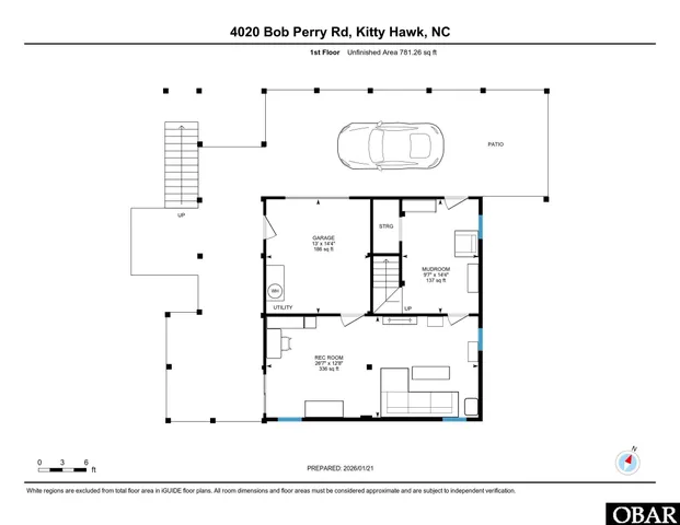 $799,900 | 4020 Bob Perry Road, Kitty Hawk, NC 27949