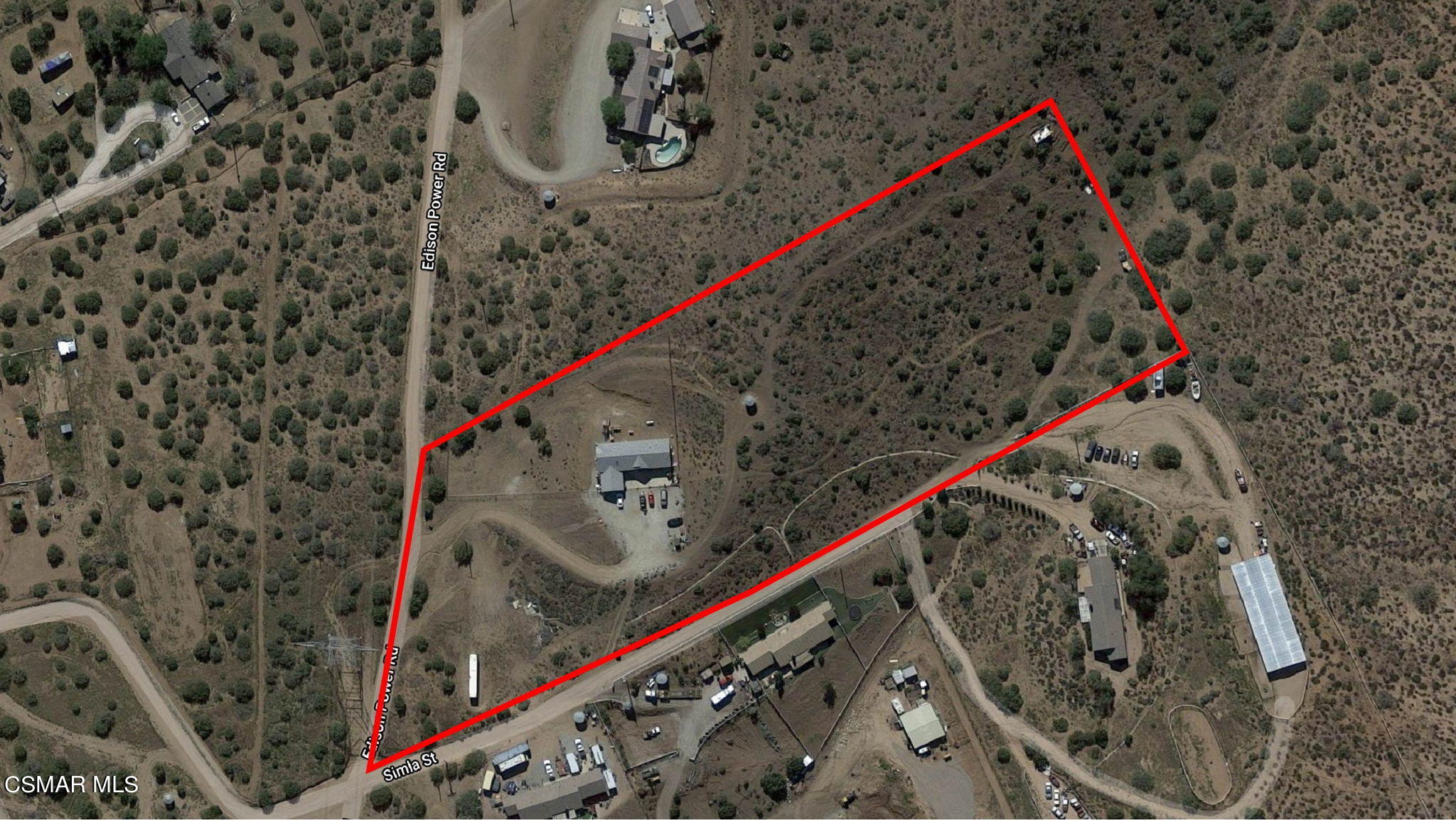 1350 Cardiac Ranch Road Acton, CA 93510 - Photo 30 of 30 57-web-or-mls-Map