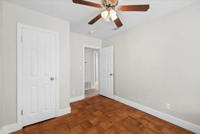 wooden floor in an empty room