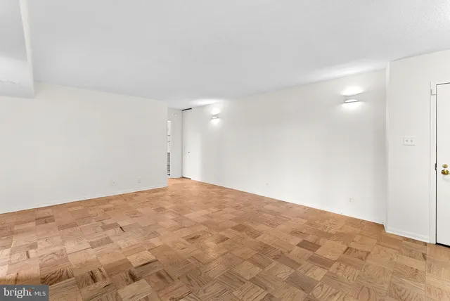 a view of empty room
