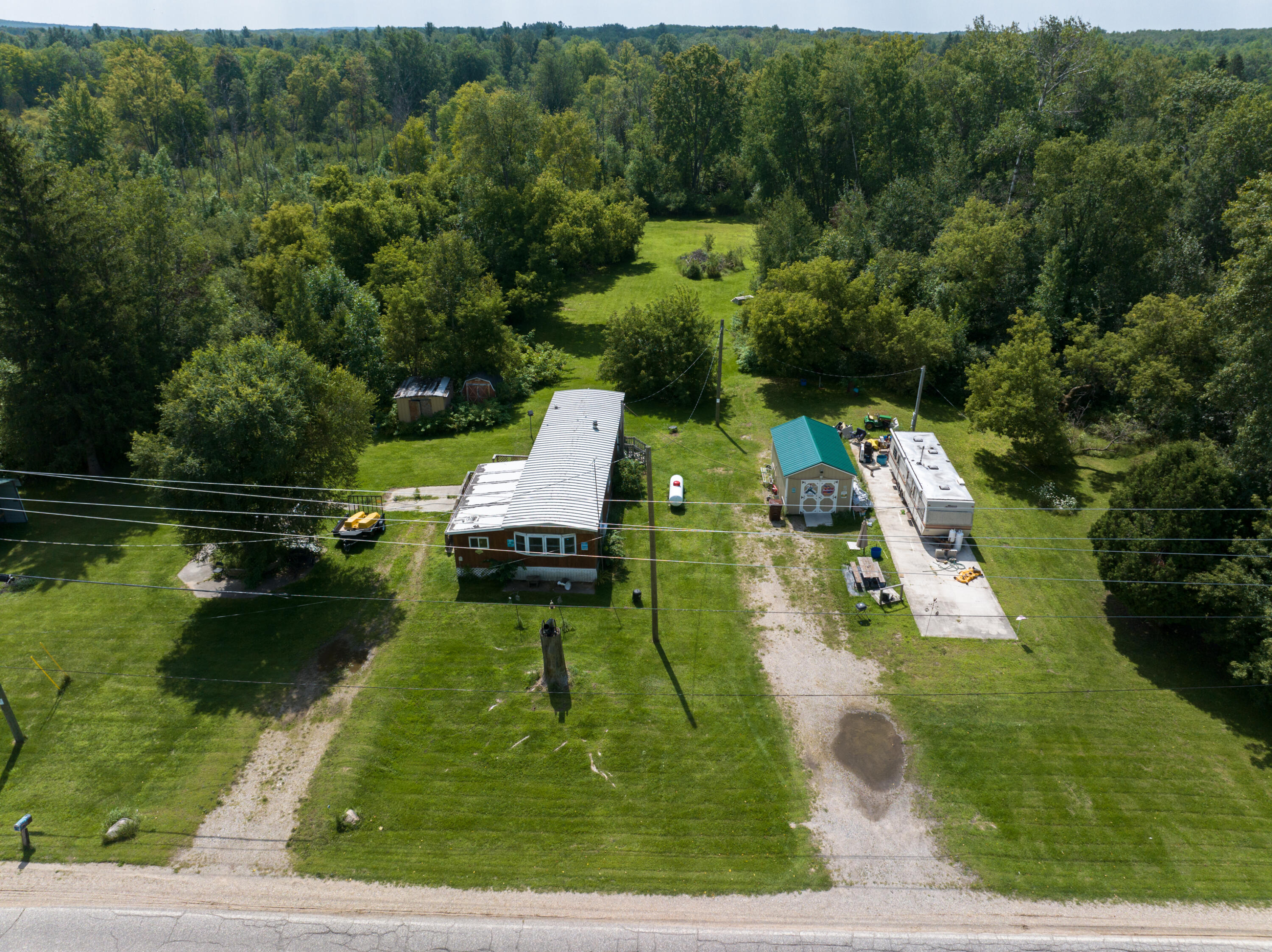 11345 5 Mile Road Morley, MI 49336 - Photo 1 of 28 DJI_20230818070955_0225_D