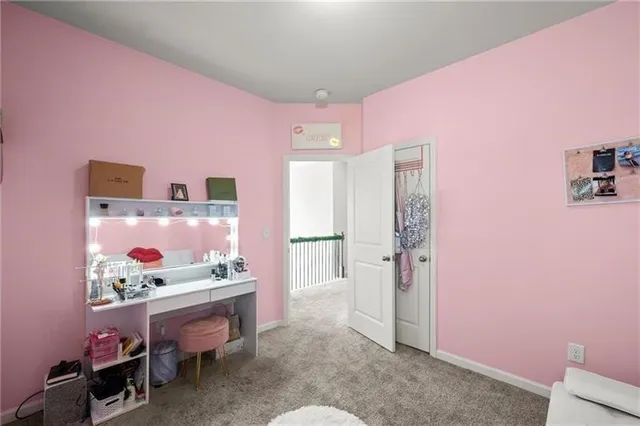 a living room with furniture and window