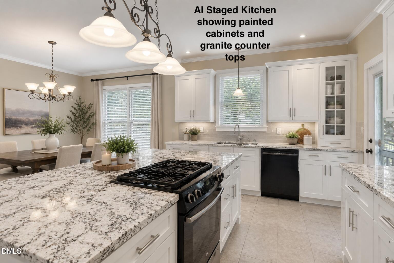 207 North Hopkins Avenue Spring Hope, NC 27882 - Photo 11 of 41 Virtual Kitchen stove picture