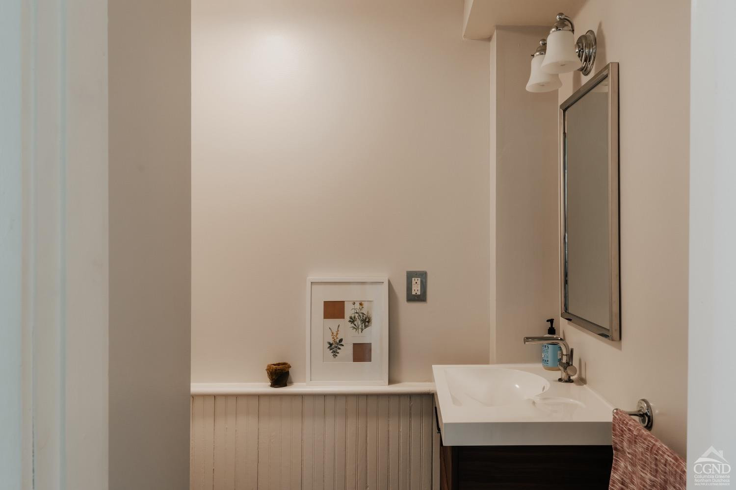 367 County Rt 2 Marbletown, NY 12404 - Photo 12 of 43 a bathroom with a sink and a mirror