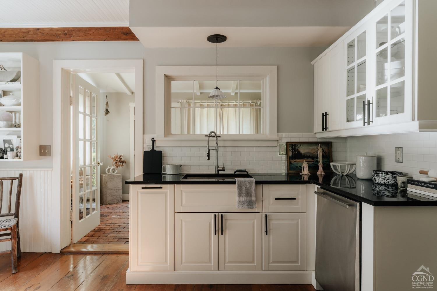 367 County Rt 2 Marbletown, NY 12404 - Photo 20 of 43 a kitchen with stainless steel appliances granite countertop a stove a sink and a refrigerator