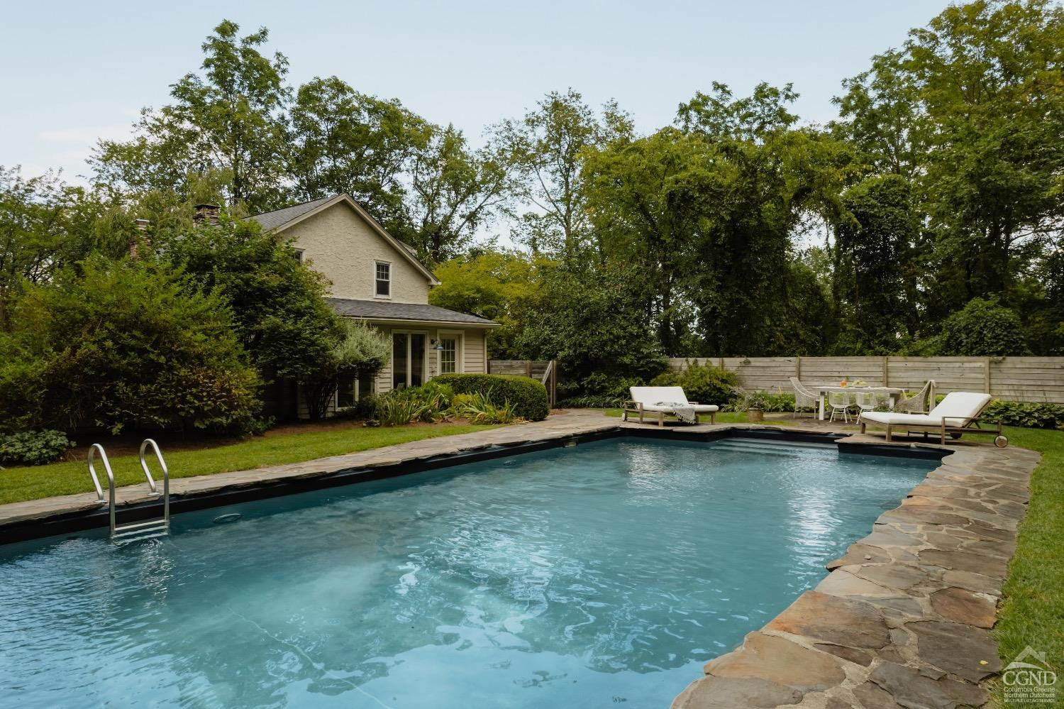 367 County Rt 2 Marbletown, NY 12404 - Photo 34 of 43 a view of a house with swimming pool and sitting area