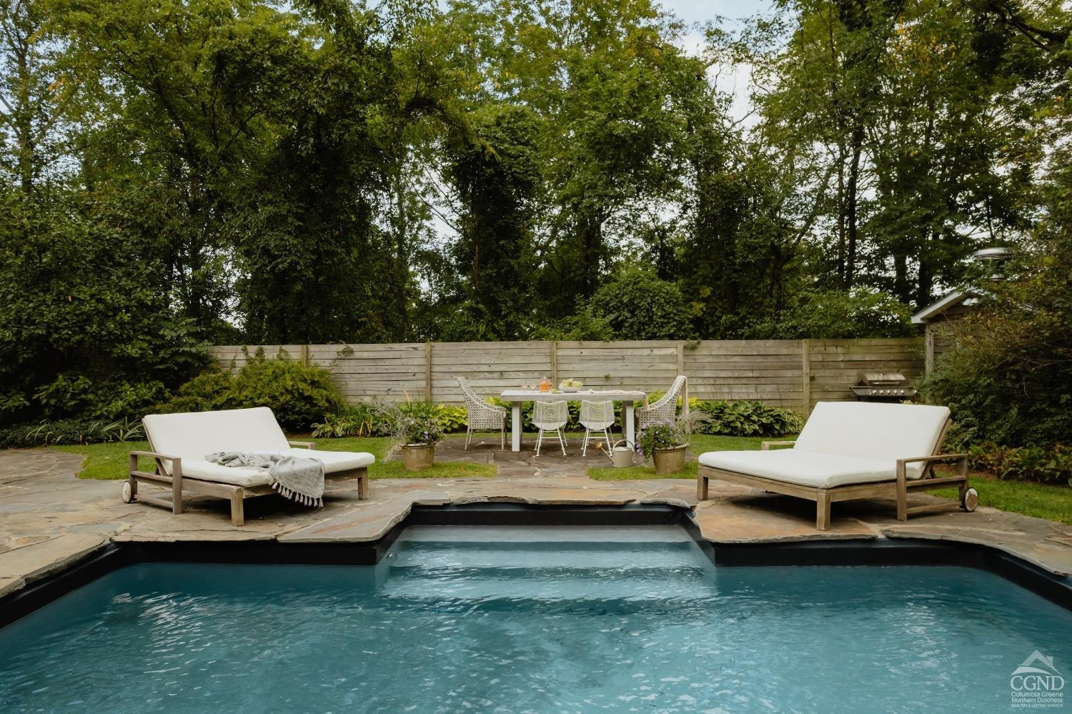 367 County Rt 2 Marbletown, NY 12404 - Photo 36 of 43 a view of a patio with chairs and garden