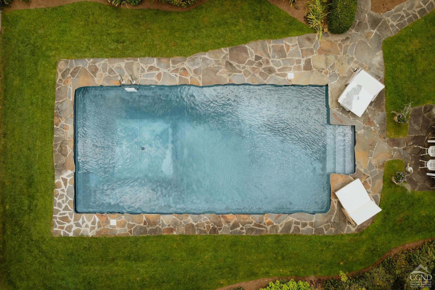 367 County Rt 2 Marbletown, NY 12404 - Photo 37 of 43 an outdoor space with swimming pool and lake view