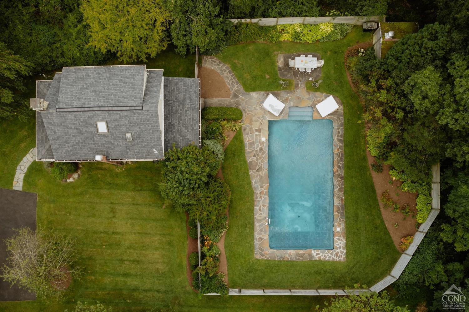 367 County Rt 2 Marbletown, NY 12404 - Photo 38 of 43 an aerial view of a house with a yard